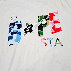 NWOT bape camo tee